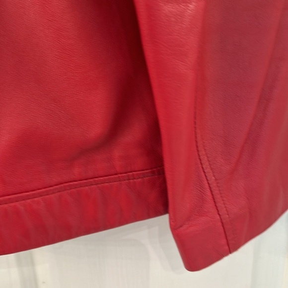 Pelle Studio Wilson’s red leather jacket. Beautiful condition. - Picture 9 of 9